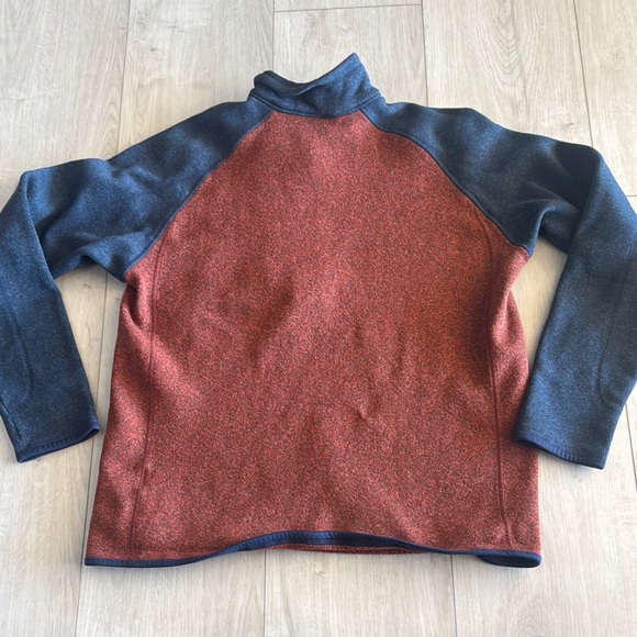 Patagonia Red and Blue Fleece Pullover - Picture 5 of 6